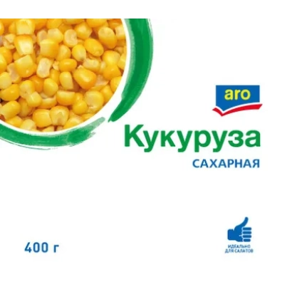 Пакет с сахарной кукурузой весом 400 г - 249 Д 635