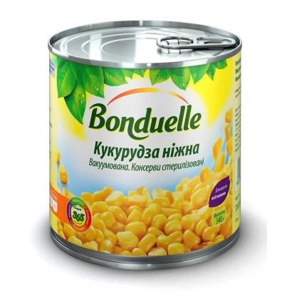 Консервированная кукуруза Bonduelle 'Кукурудза ніжна' - А 6996 З