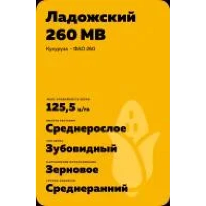 Пакет семян кукурузы Ладожский 260 МВ - АС 15180