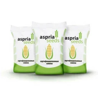 Три пакета семян кукурузы Aspria Seeds с изображением початка - АС 34007