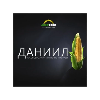 Коробка кукурузи ДАНИЇЛ МВ з зображенням початку на темному фоні