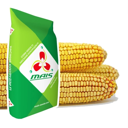 Bag of corn seeds MAIS with image of cobs - DM Victoria