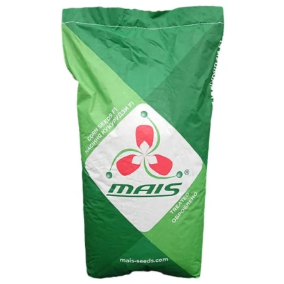 Green seed bag for corn branded MAIS - DMS Cash