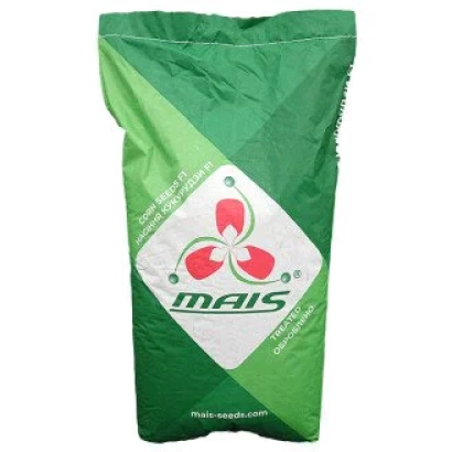 Green bag with MAIS logo and red symbol - DMS Crook