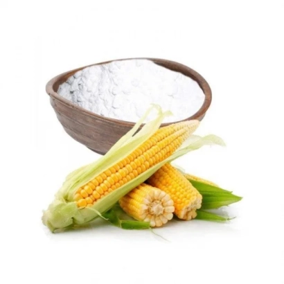 Кукуруза в початках и чаша с зерном на белом фоне - ХД 1030