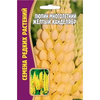 Пакет насіння люпину багаторічного жовтого Канделябр - КМ 5960