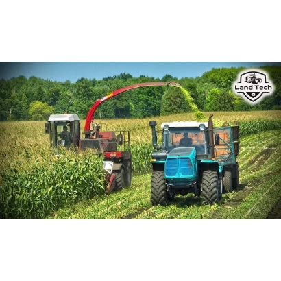 Корневой комбайн в поле с кукурузой - КОС 600 АЕСВ