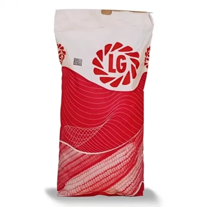 Мешок семян кукурузы LG с логотипом и красно-белым дизайном - ЛГ 22.76
