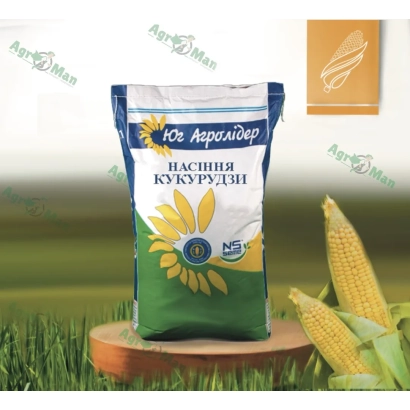 Мешок семян кукурузы НС 2652 на деревянном подставке