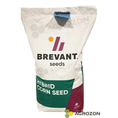 Bag of hybrid corn seeds by Brevant Seeds - P9537