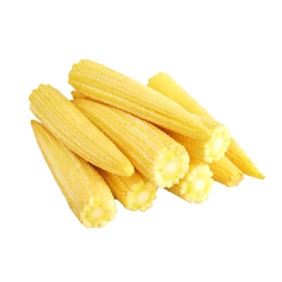 Кукуруза в початках на белом фоне - РВ 197