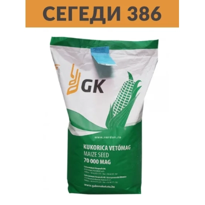 Мішок насіння кукурудзи СЕГЕДІ 386
