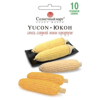 Пакет семян кукурузы YUCON | Юкон с изображением початков - ЮНИ 4302