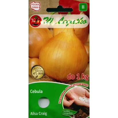 Seed packet of onion variety Cebula - Assila