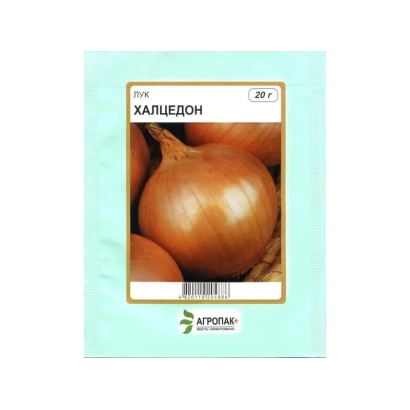 Пакет семян лука Халцедон с изображением луковиц