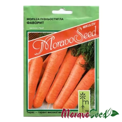 Пакет семян моркови Фаворит от MoravoSeed