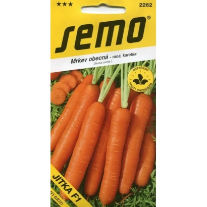Пакет насіння моркви Jitka F1 від бренду Semo - Йітка F1