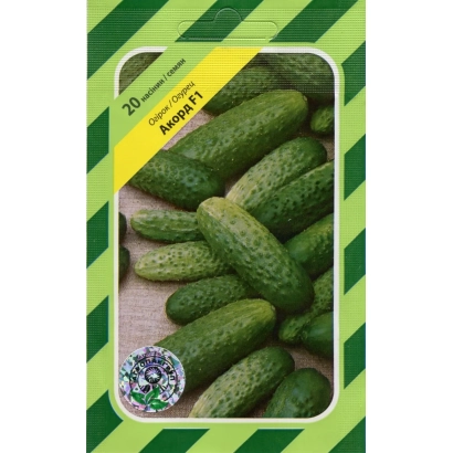 Пакет семян огурца Аккорд F1 с изображением плодов