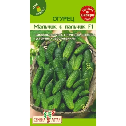 Пакет семян огурца Мальчик с пальчик F1 - ПАРЕНЕК
