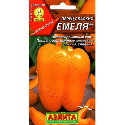 Пакет семян перца сладкого ЕМЕЛЯ от Аэлита