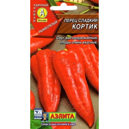 Пакет семян перца сладкого сорта Кортик