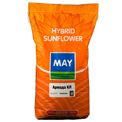 Пакет семян гибридного подсолнечника Армада КЛ от бренда MAY