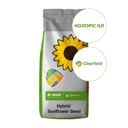 Bag of sunflower hybrid seed named КОЛОРИС КЛ - ES COLORIS CL