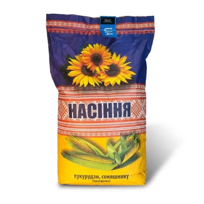 Мешок семян подсолнечника с надписью НАСІННЯ - Фараон АМ