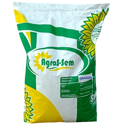 Мішок насіння соняшнику GRANDEС від бренду Agro-Sem - ГРАНДЕС