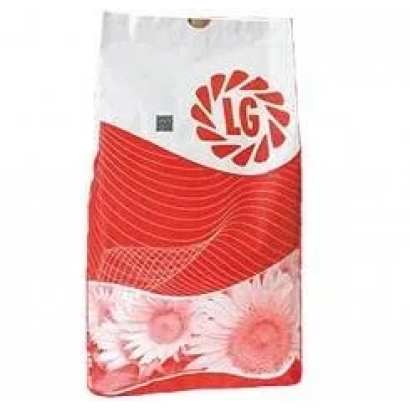 Красный мешок с изображением подсолнухов и логотипом LG - Луция КЛ Плюс