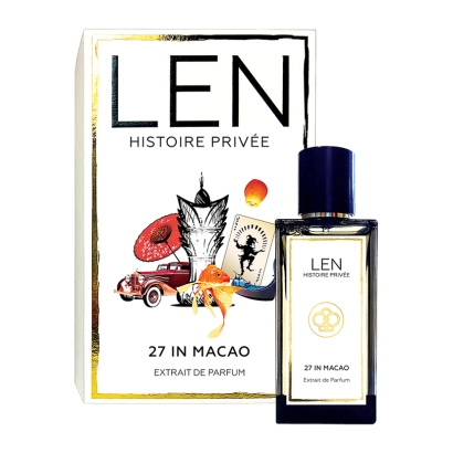 Флакон и упаковка парфюмерии 27 IN MACAO от LEN Histoire Privée - Макао