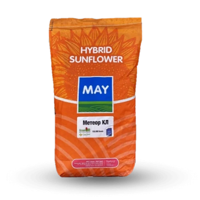 Пакет семян гибрида подсолнечника Метеор КЛ от производителя MAY
