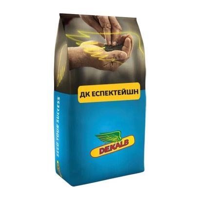 Blue seed bag of rapeseed DK ESPORTER by DEKALB brand - DK Exporter