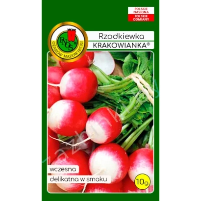 Пакет насіння редиса Краковянка