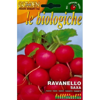 Пакет насіння редиса SAXA від бренду le biologique - Сакса 2 Нова
