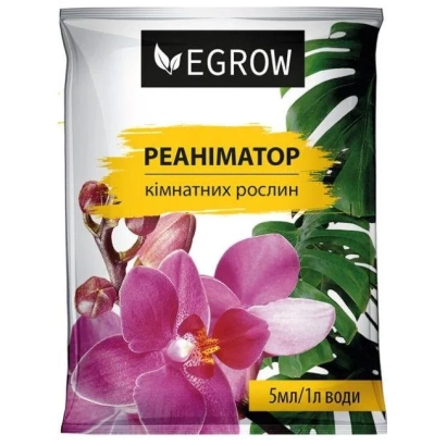 Пакет с продуктом «РЕАНИМАТОР квітнатних рослин» от бренда EGROW - Антистресант «Flores»