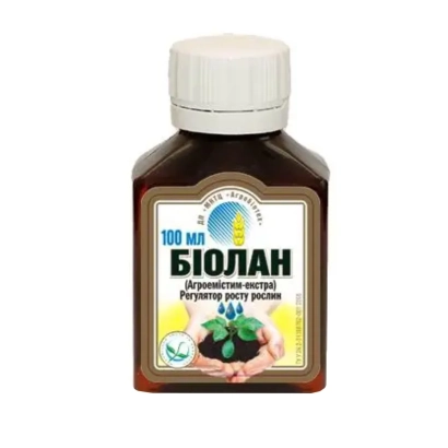 Бутылка с продуктом Биолан, регулятор роста растений - Биолан (Агроемистим – екстра)