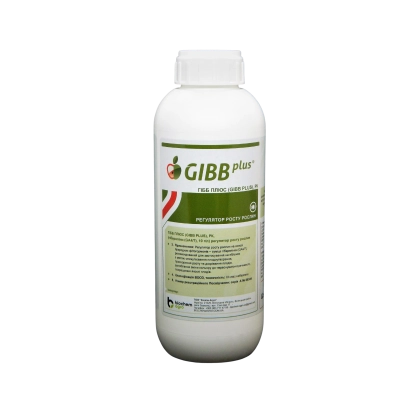 Бутылка с продуктом GIBB plus - ГИББ ПЛЮС