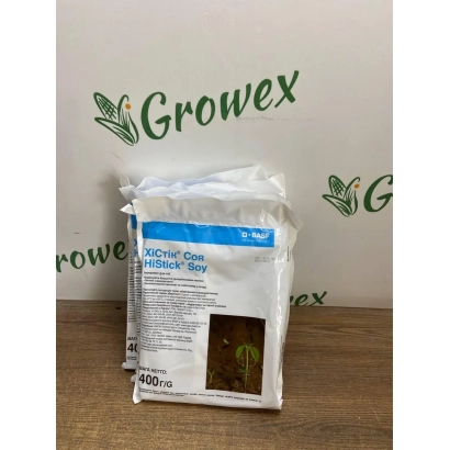 Пакет с регулятором роста HiStick Soy на деревянной поверхности - ХиСтик Соя
