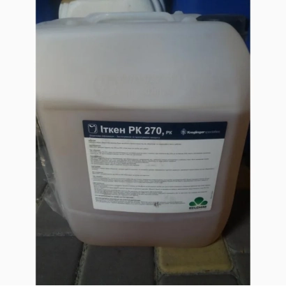 Белая канистра с этикеткой Иткен РК 270