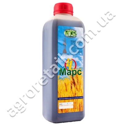 Бутелька з продуктом МАРС на фоні поля - МАРС-ЕL(ТЕРРАСТИМ)