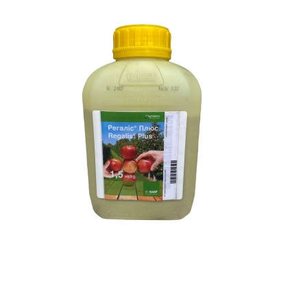 Флакон с жидкостью Paracide Basic с изображением томатов на этикетке - Регалис