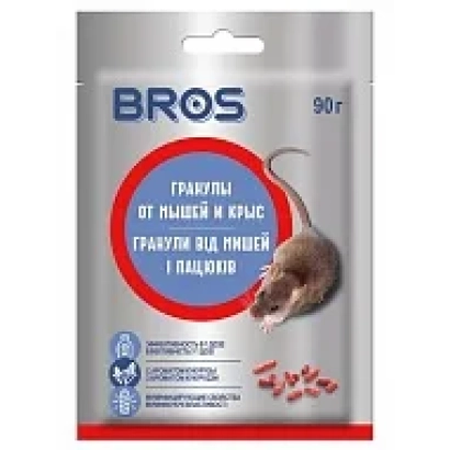 Пакет с приманкой от крыс и мышей BROS - Фостер