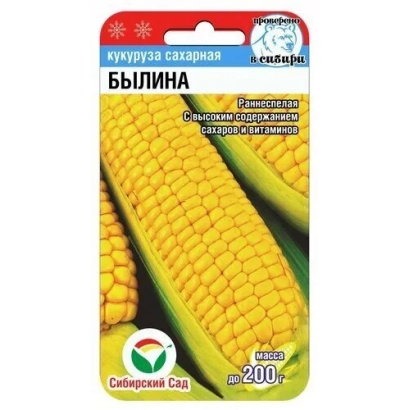 Пакет семян сахарной кукурузы Былина