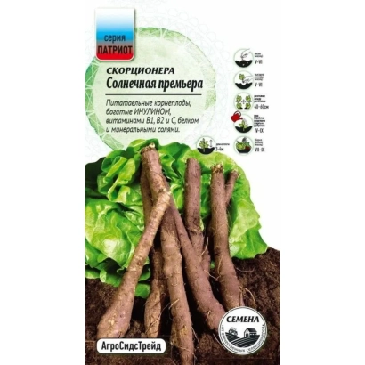 Пакет семян Скорцонерии Солнечная Премьера