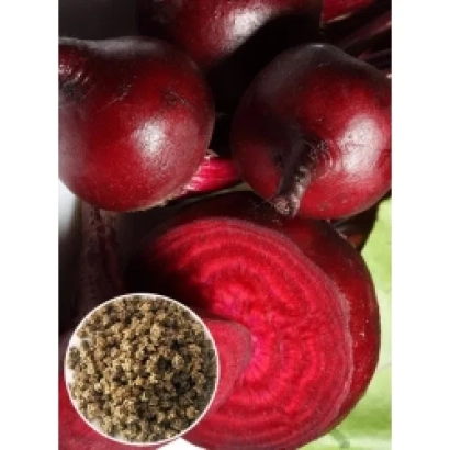 Свекольные клубни и нарезка с семенами в чашке - ГРАНАТОВЫЙ ШАР