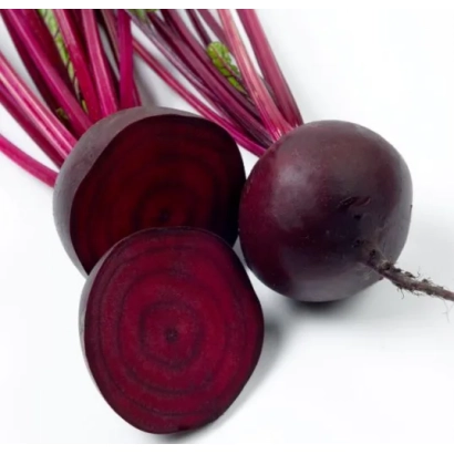 Beetroot roots KESTREL F1 on white background