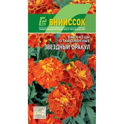 Пакет семян тагетеса «Звездный Оракул» от производителя ВНИИССОК