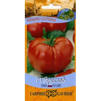 Семена томата сорта Ярослав на упаковке