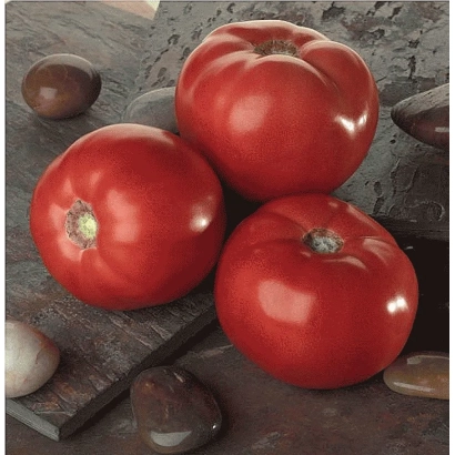 Томаты сорта Bella Rosa на деревянной доске - БЭЛЛА РОСА